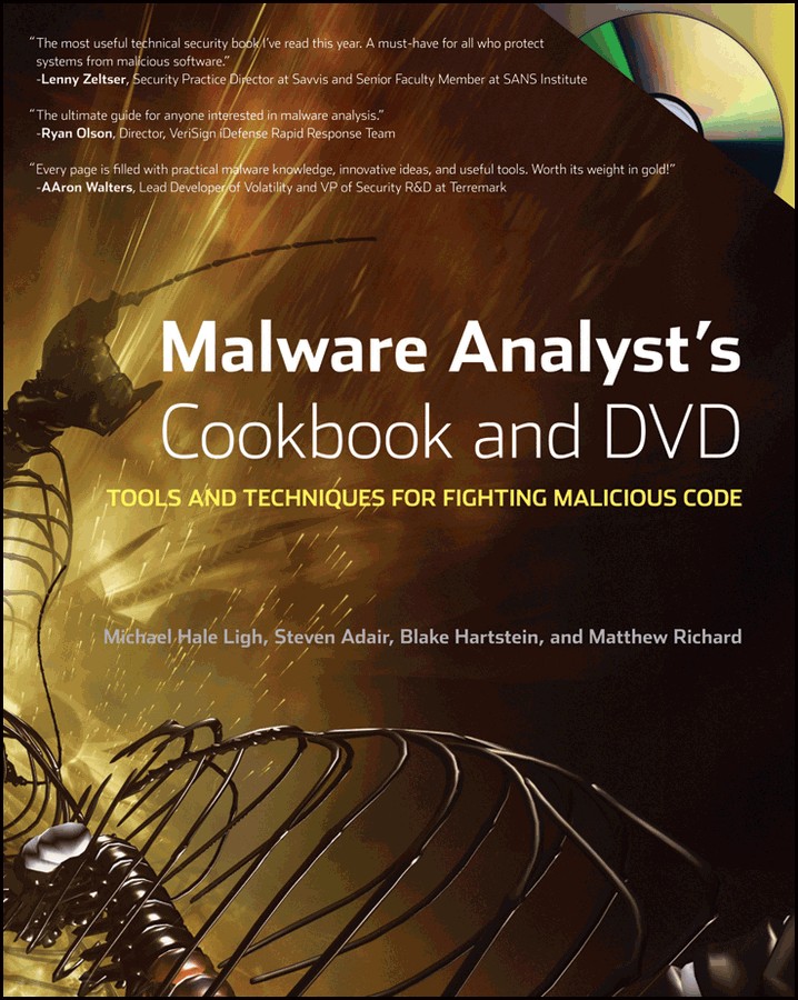 Malware Analyst's Cookbook and DVD