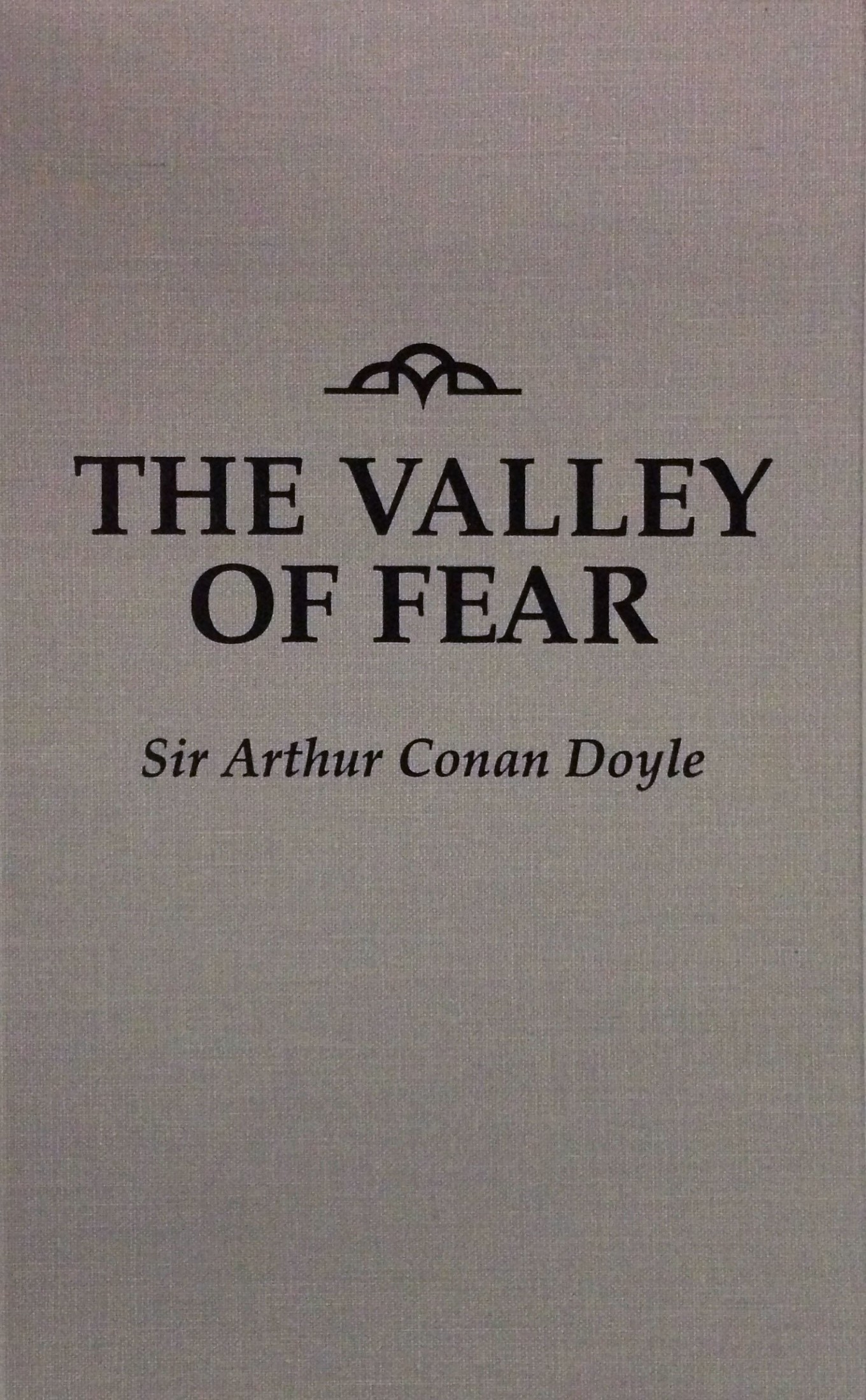 The Valley of Fear