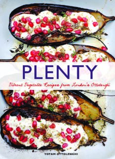 Plenty : vibrant vegetable recipes from London